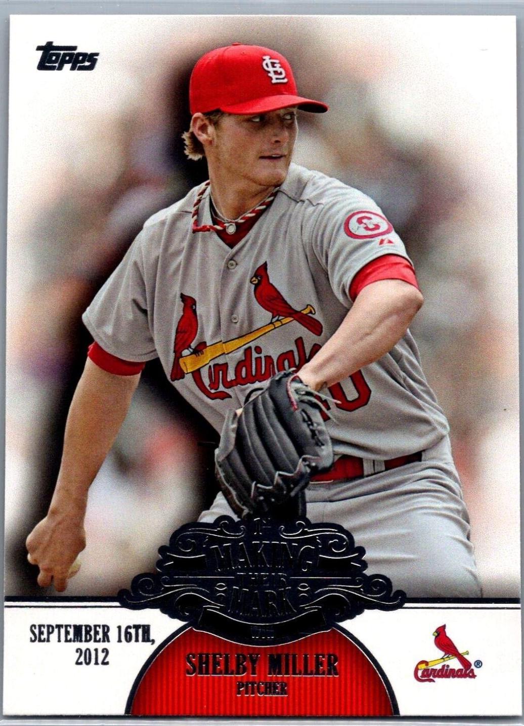 Shelby Miller #MM-41 Baseball Cards 2013 Topps Making Their Mark