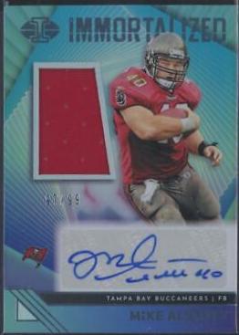 Mike Alstott [Blue] #IJA-MA