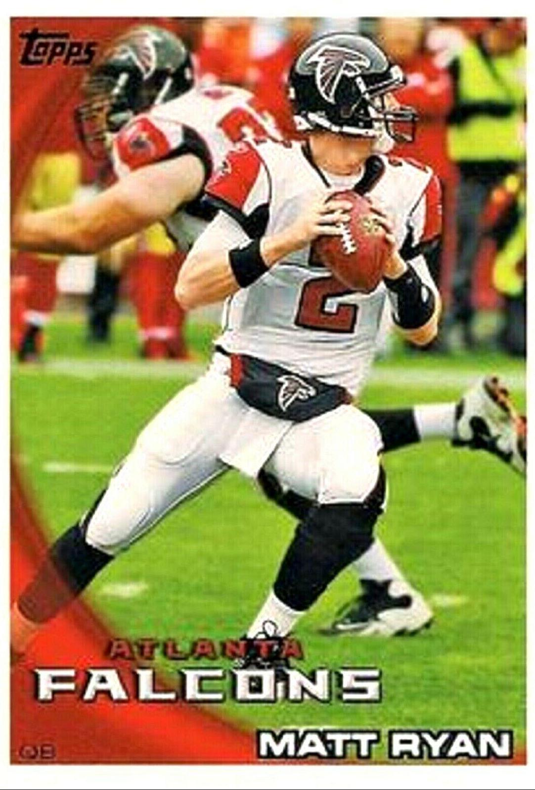 Matt Ryan #22 Football Cards 2010 Topps