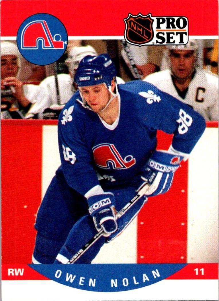 Owen Nolan #635 Hockey Cards 1990 Pro Set