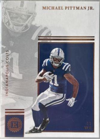 Michael Pittman Jr. #4 Football Cards 2022 Panini Encased