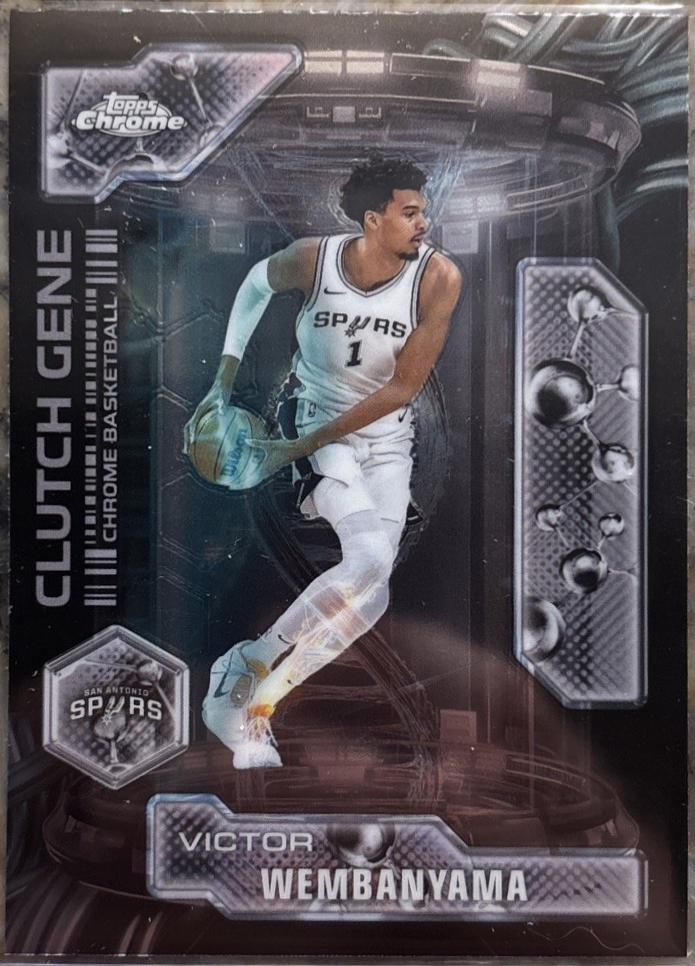 Victor Wembanyama #CG-17 Prices | 2025 Topps Chrome Clutch Gene