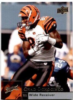 Chad Ochocinco #46 Football Cards 2009 Upper Deck