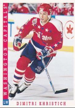 Dmitri Khristich #80 1993 Score Hockey