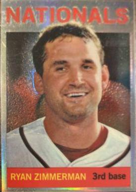 Ryan Zimmerman #HC11 Baseball Cards 2013 Topps Heritage Chrome