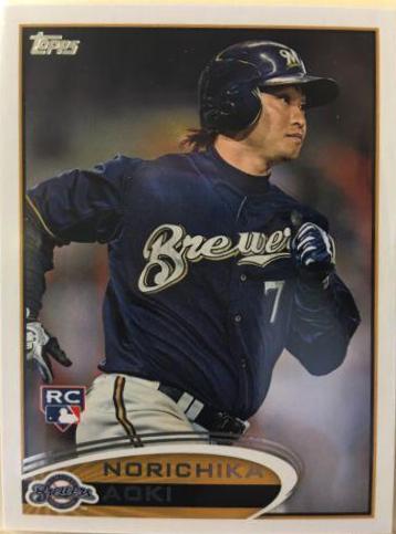 Norichika Aoki #507 Baseball Cards 2012 Topps