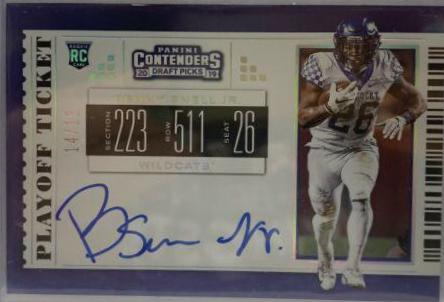 Benny Snell Jr. #121 2019 Panini Contenders Draft Picks Football