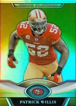 Patrick Willis #117 2011 Topps Platinum Football