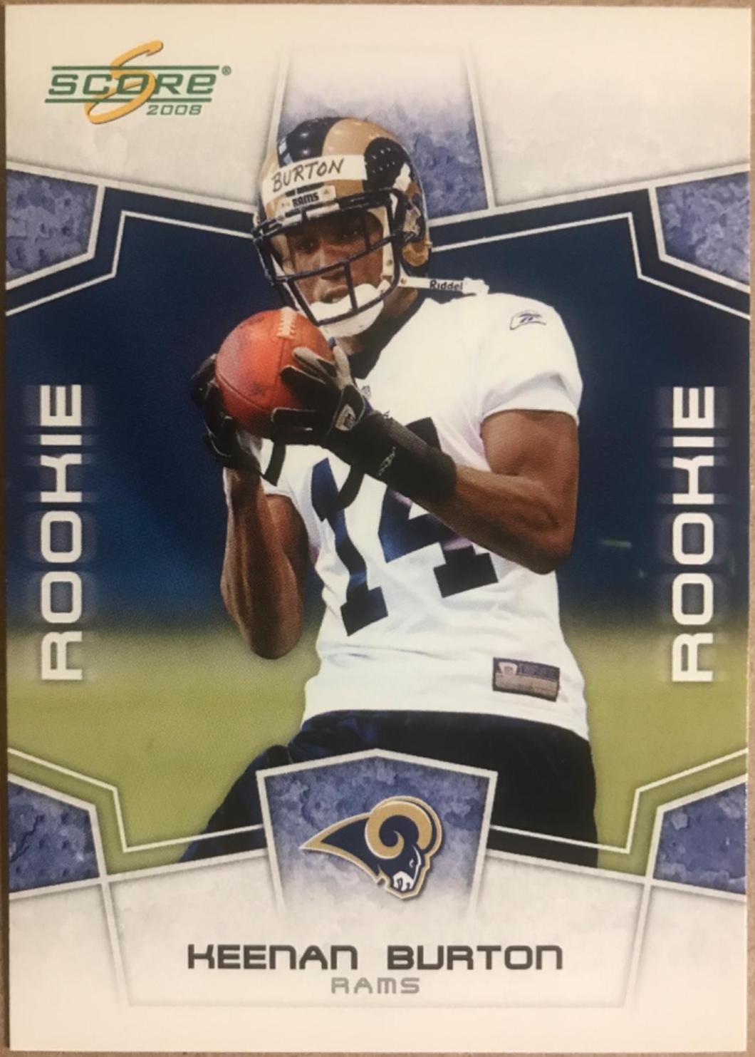 Keenan Burton #405 Football Cards 2008 Panini Score