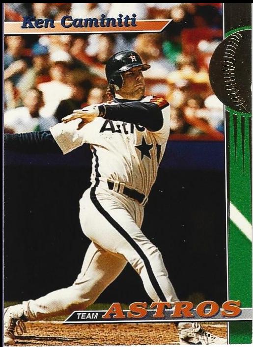 Ken Caminiti #4 Baseball Cards 1993 Stadium Club Astros