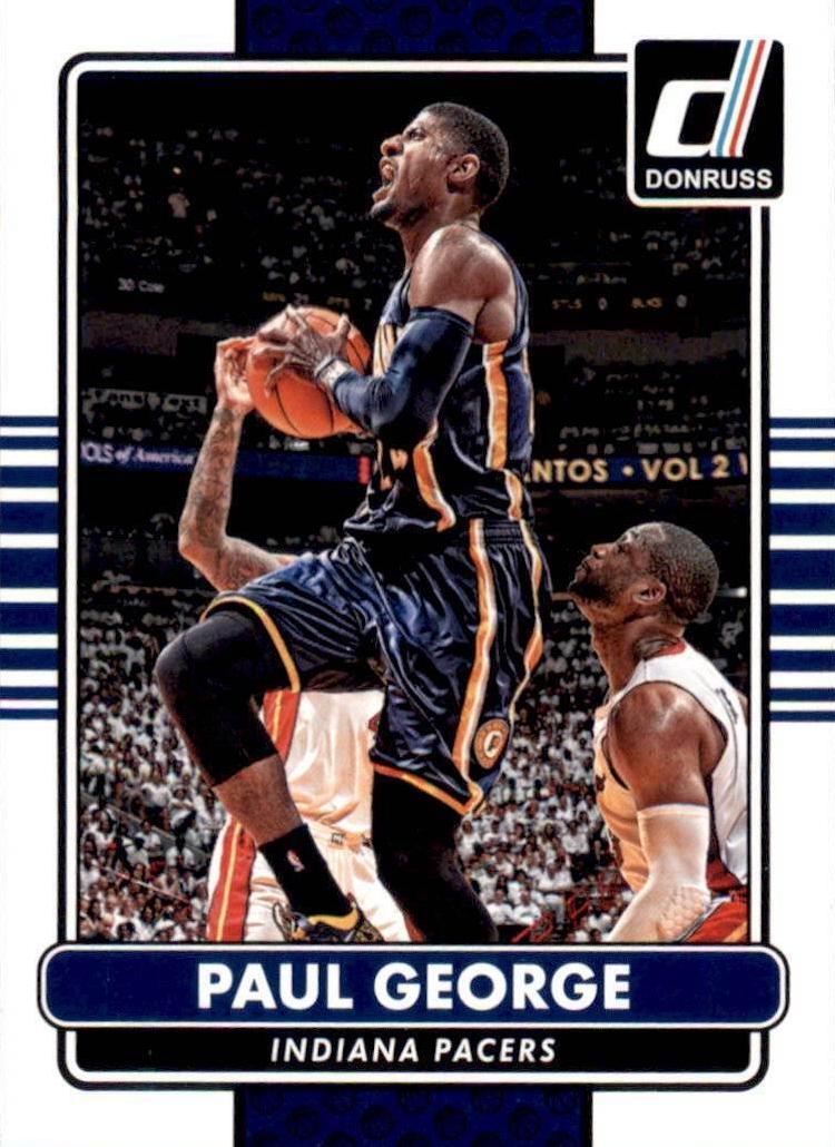 Paul George #43 2014 Panini Donruss Basketball