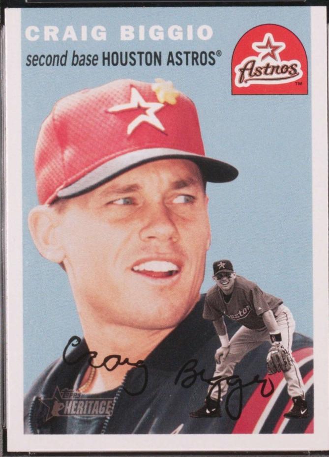 Craig Biggio [Blue Background] #111
