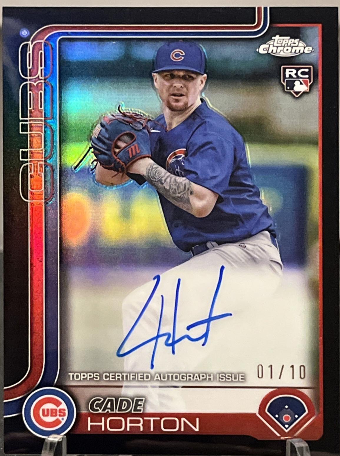 Cade Horton [Orange Black] #RA-CH Prices | 2025 Topps Chrome