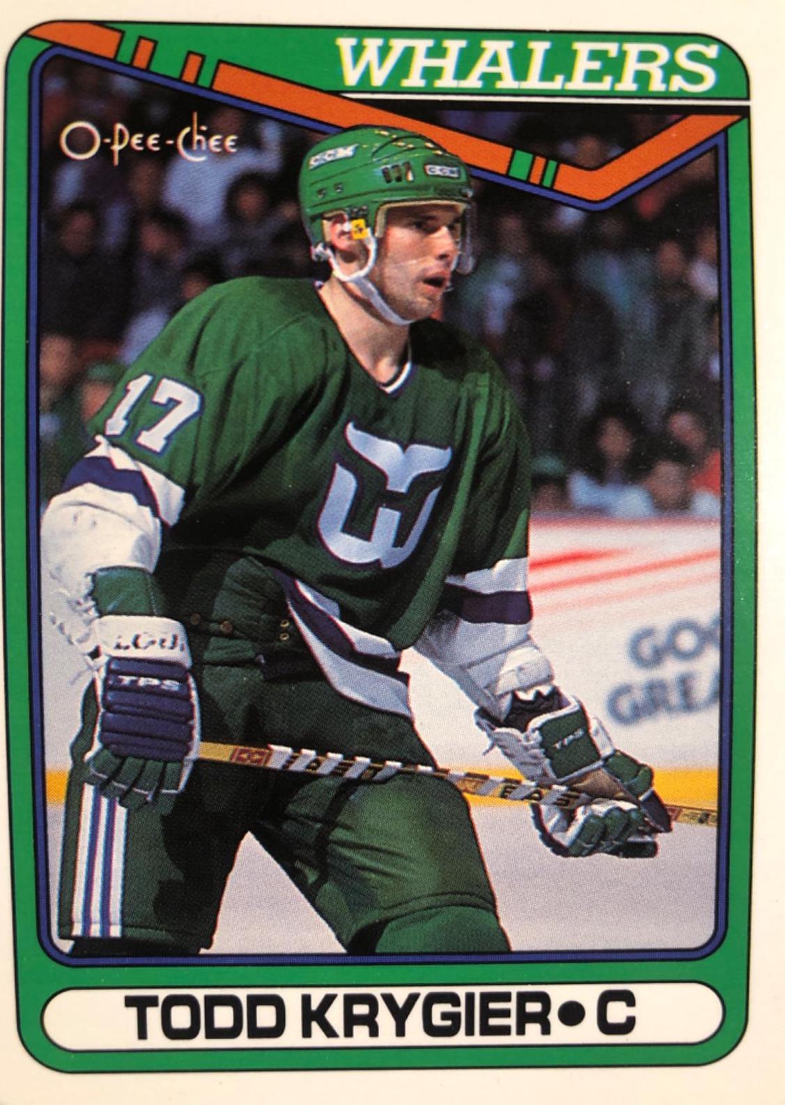 Todd Krygier #260 Hockey Cards 1990 O-Pee-Chee
