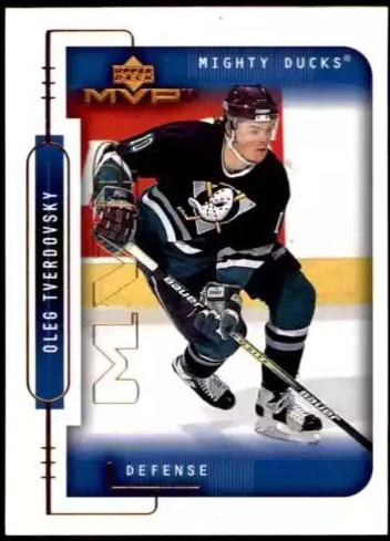 Oleg Tverdovsky #9 Hockey Cards 1998 Upper Deck MVP