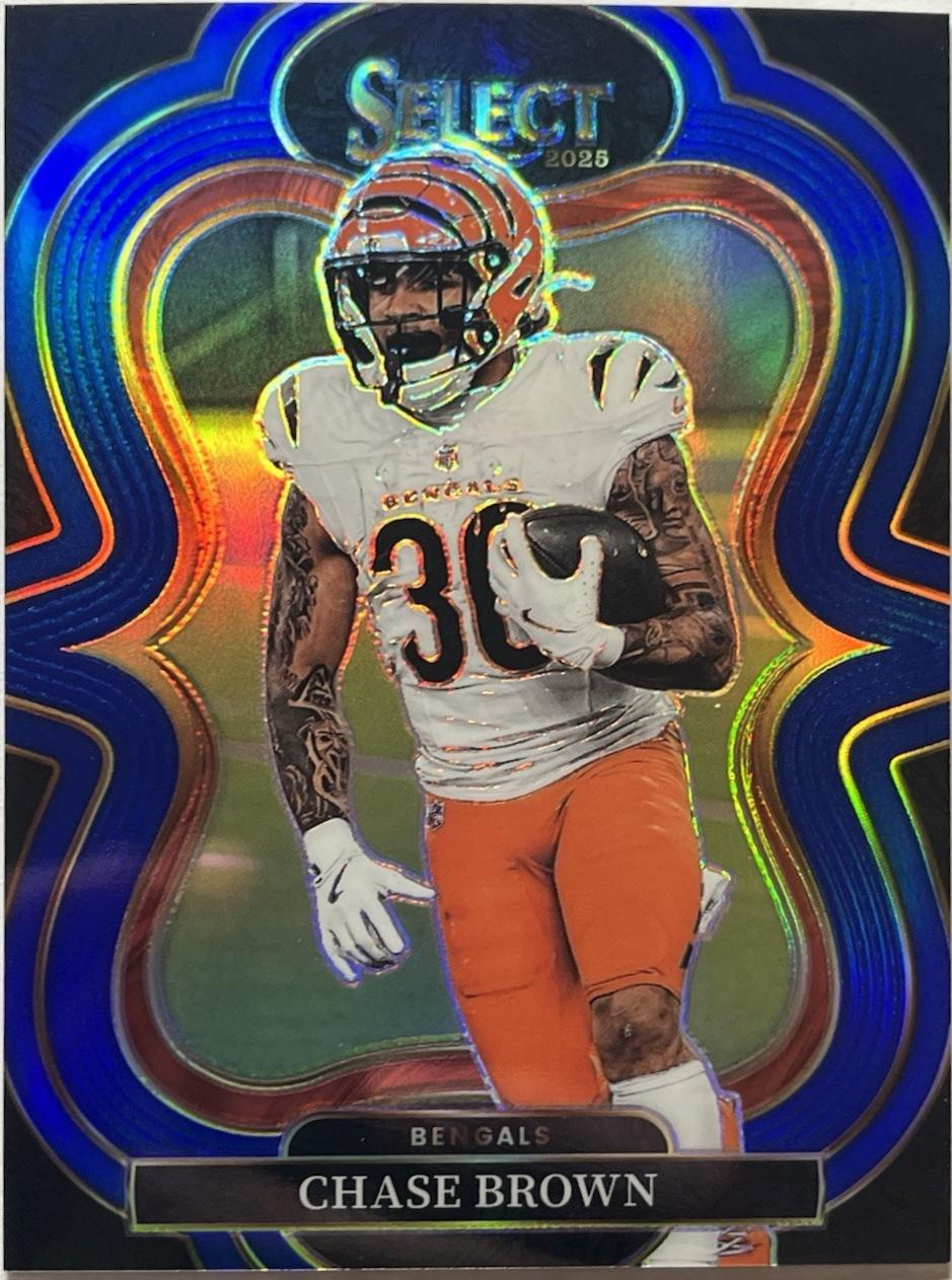 Chase Brown [Blue Prizm] #357