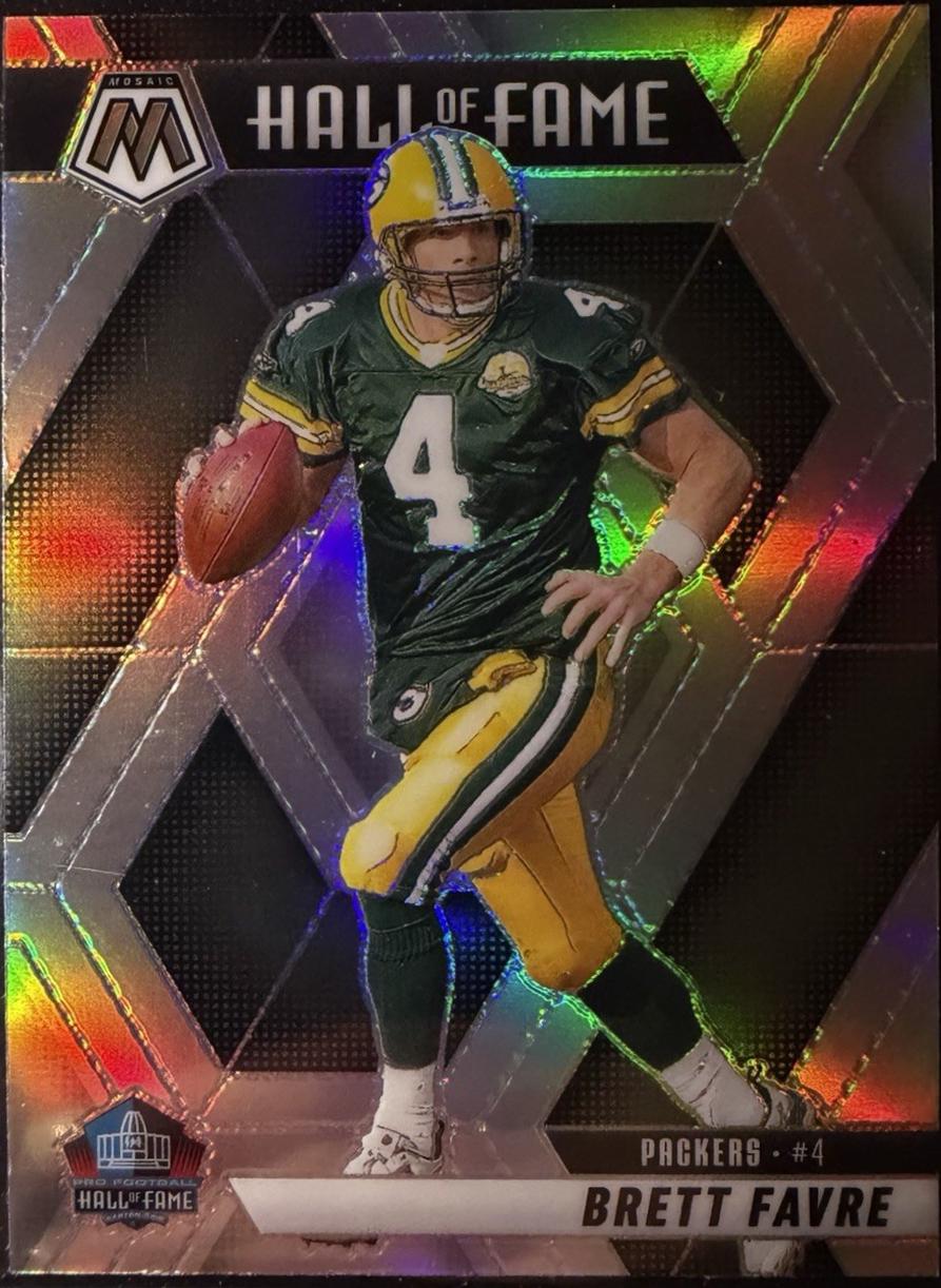 Brett Favre [Silver] #293 Prices | 2025 Panini Mosaic | Football Cards