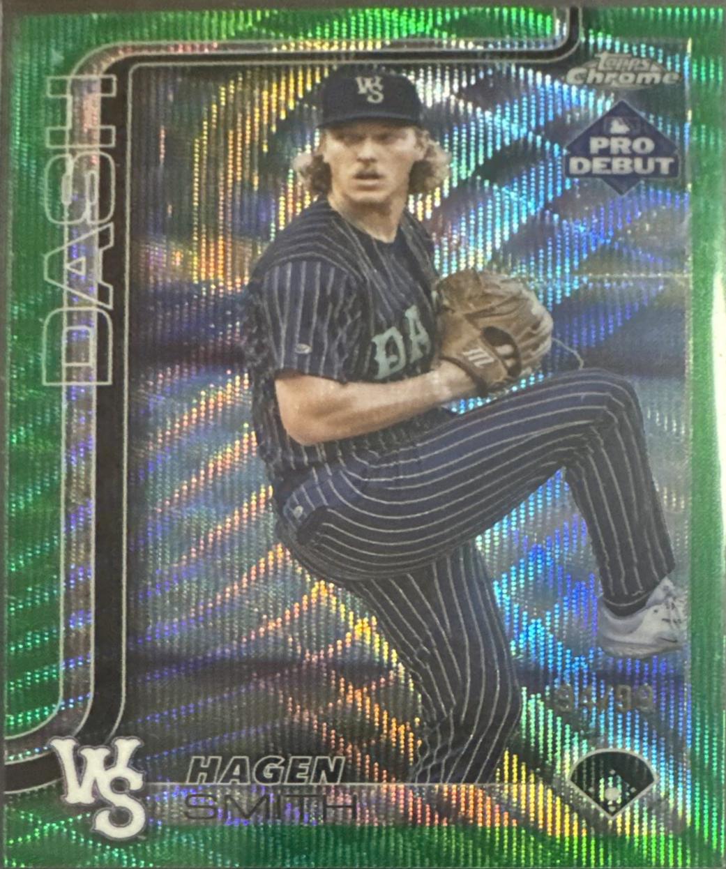 Hagen Smith [Green Refractor Autograph] #PDC-74