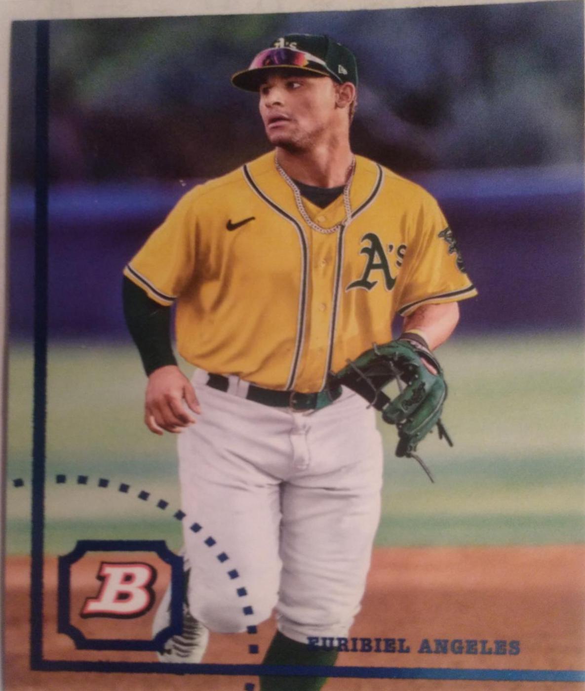 Euribiel Angeles #BHP-111 Baseball Cards 2022 Bowman Heritage Paper Prospect