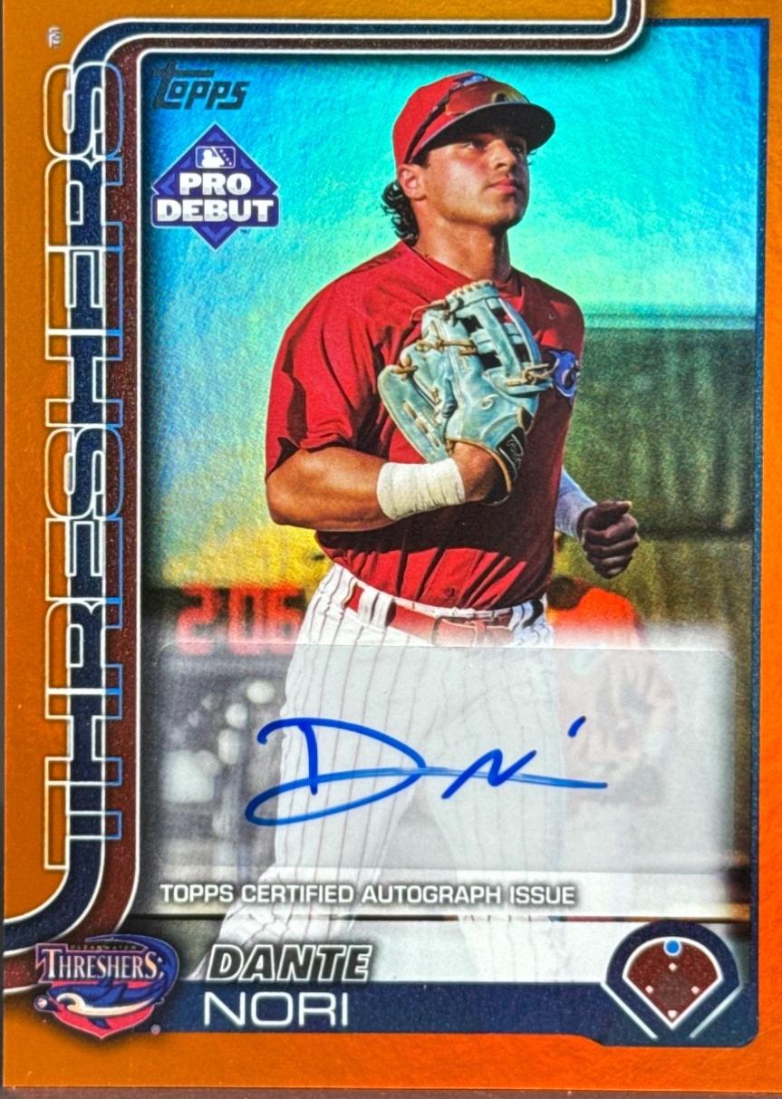 Dante Nori [Orange Autograph] #PD-59