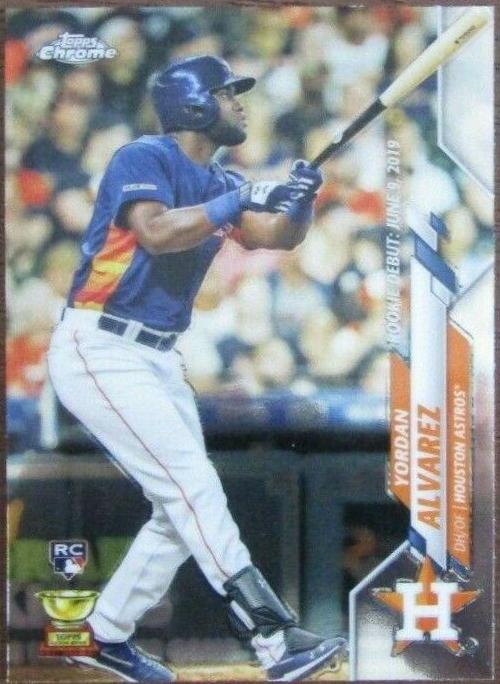 Yordan Alvarez #U-53 Baseball Cards 2020 Topps Chrome Update