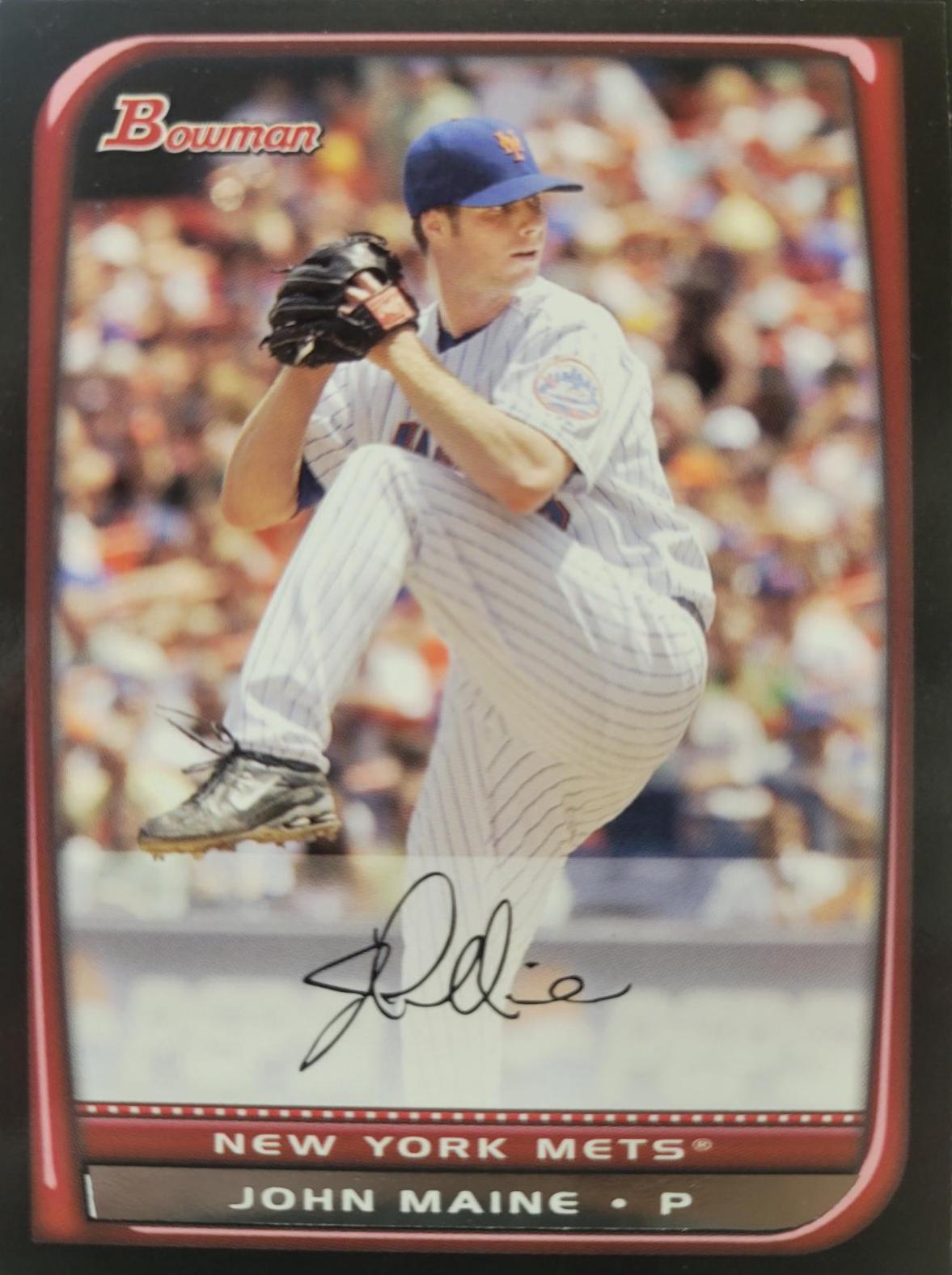John Maine #74 Baseball Cards 2008 Bowman