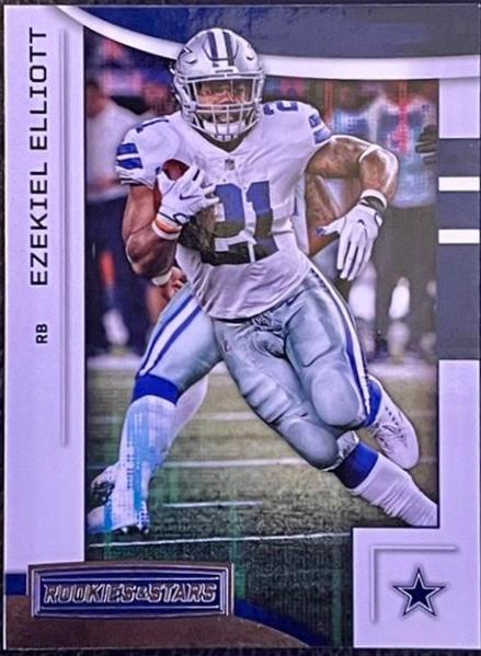 Ezekiel Elliott #2 Football Cards 2018 Panini Rookies & Stars