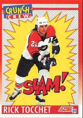 Rick Tocchet #306 Hockey Cards 1991 Score Canadian