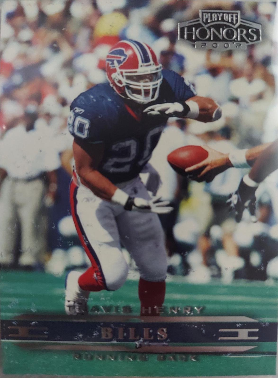 Travis Henry #9 2002 Playoff Honors Football