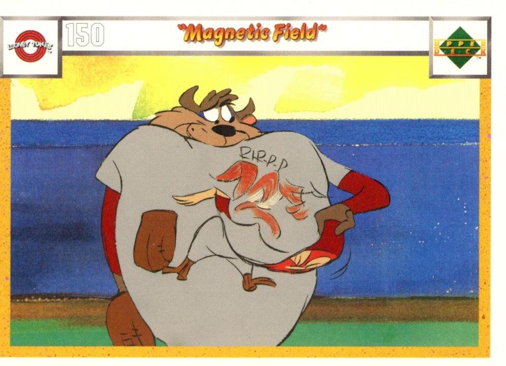 Magnetic Field/Swide Swide #150/159 Baseball Cards 1990 Upper Deck Comic Ball