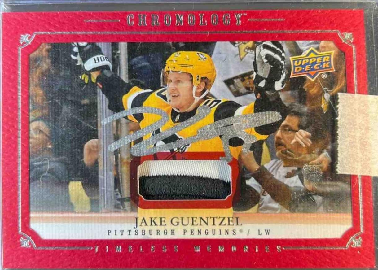 Jake Guentzel B [Red Memorabilia] #CA-JG