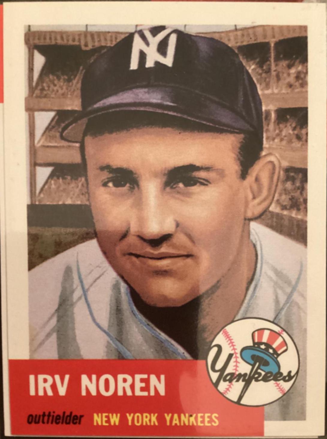 Irv Noren #35 Baseball Cards 1991 Topps Archives 1953