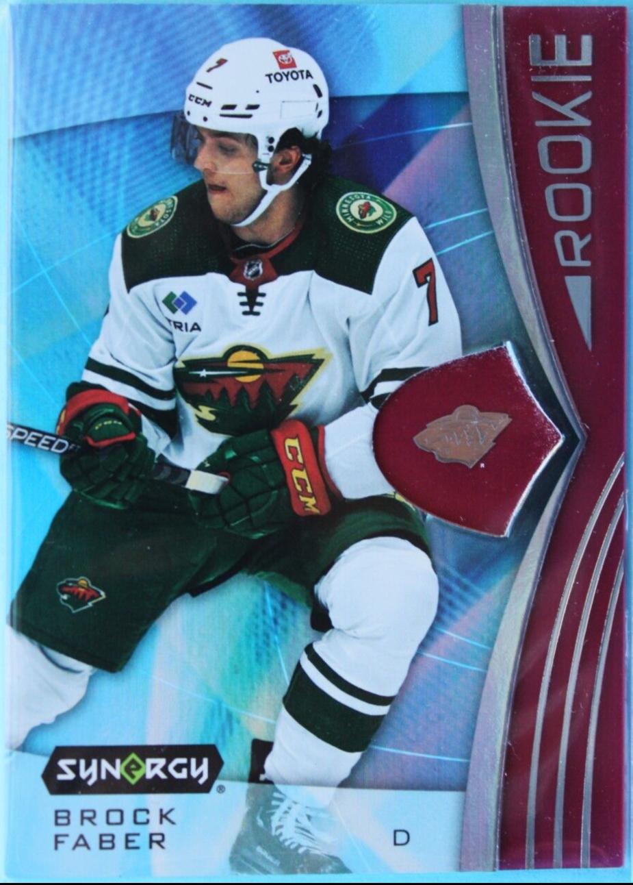 Brock Faber #91 Hockey Cards 2023 Upper Deck Synergy