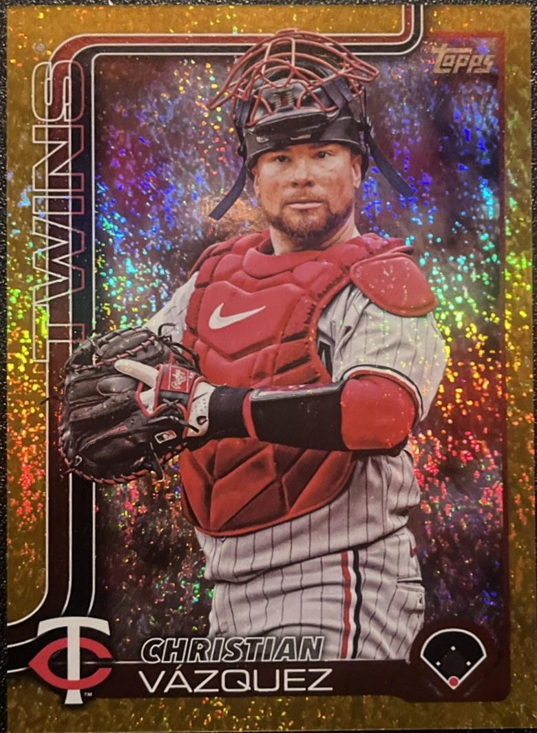 Christian Vazquez [Gold Diamante Foil] #US7