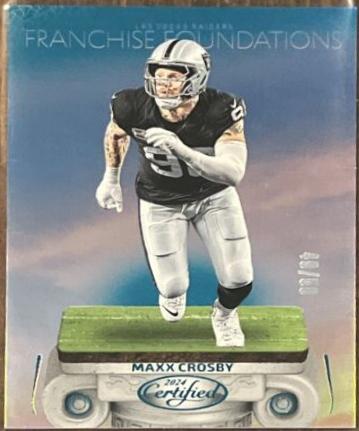 Maxx Crosby [Teal Mirror] #15