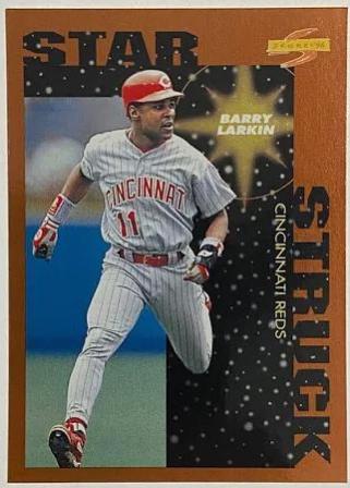 Barry Larkin #87 1996 Score Dugout Collection Baseball