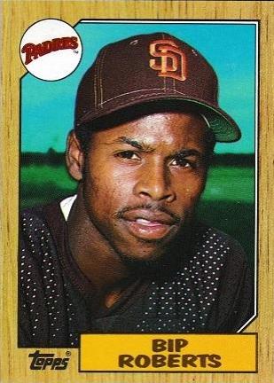 Bip Roberts #637 Baseball Cards 1987 Topps
