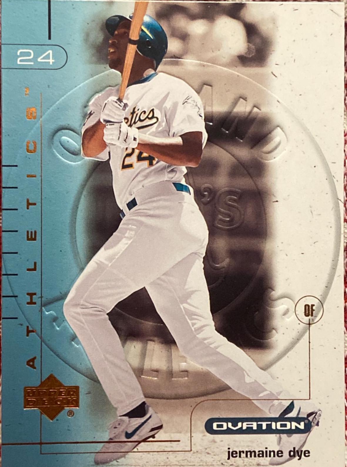 Jermaine Dye #4 Baseball Cards 2002 Upper Deck Ovation