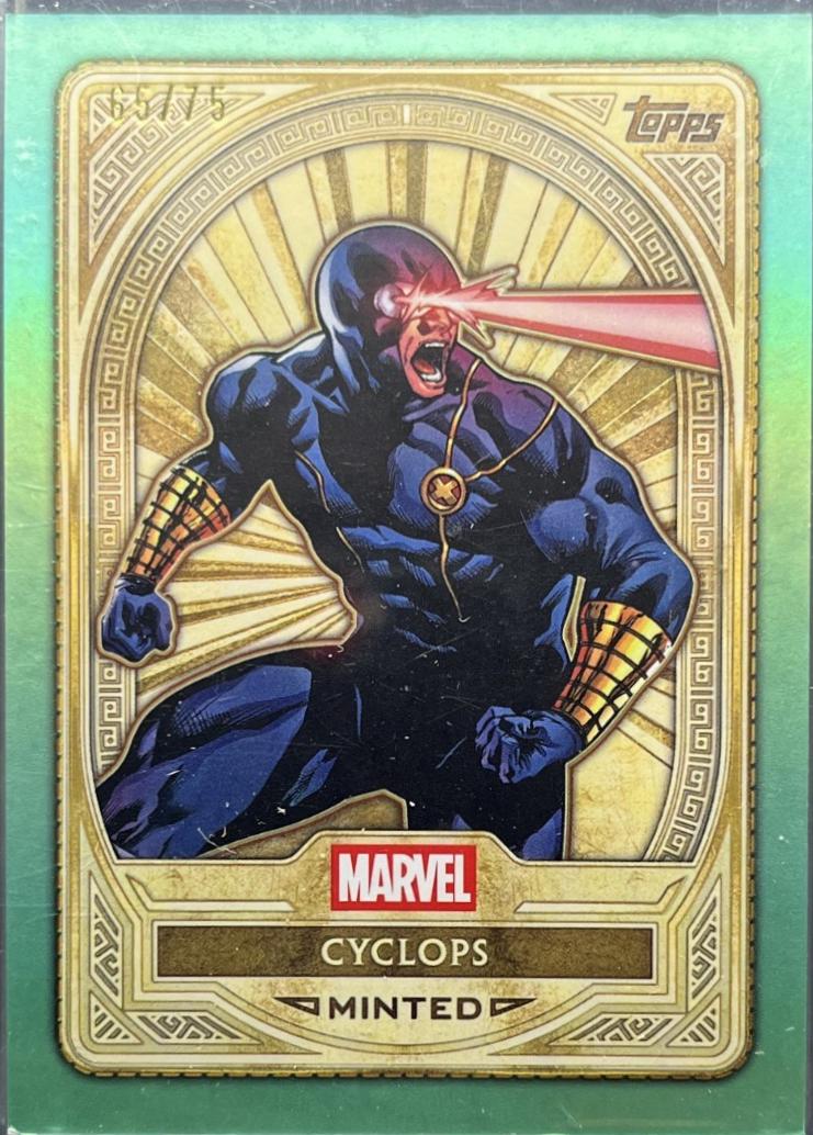 Cyclops [Green Mint Foil] #87 Prices | Marvel 2025 Topps Mint | Marvel ...