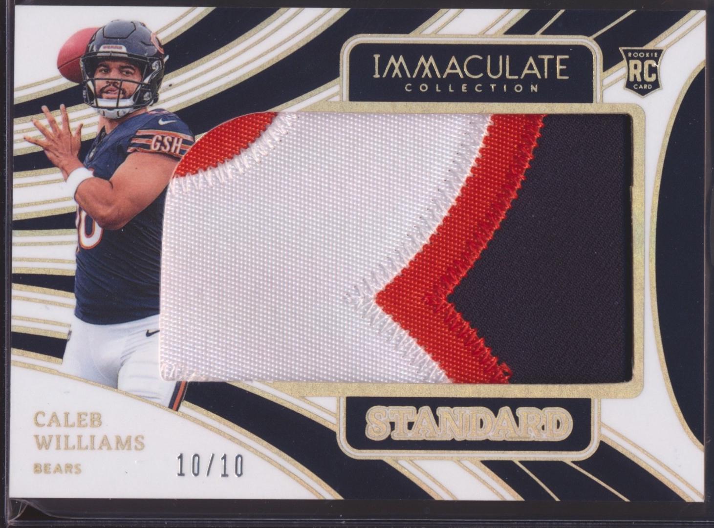 Caleb Williams #1 2024 Panini Immaculate Standard Jersey Football