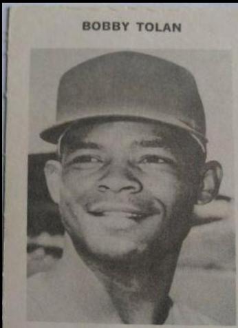 Bobby Tolan Baseball Cards 1969 Milton Bradley