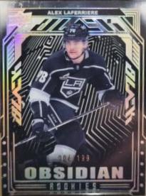 Alex Laferriere #OR-12 Hockey Cards 2023 SPx UD Black Obsidian Rookies