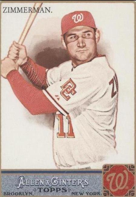 Ryan Zimmerman #340 2011 Topps Allen & Ginter Baseball
