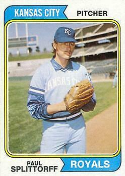 Paul Splittorff (1974 Topps)