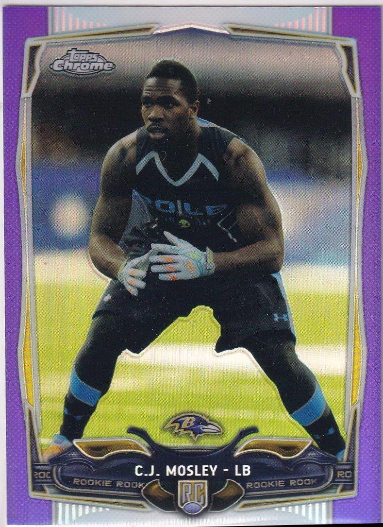 C.J. Mosley [Purple Refractor] #203