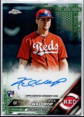 Kyle Waldrop [Green Refractor] #RA-KW