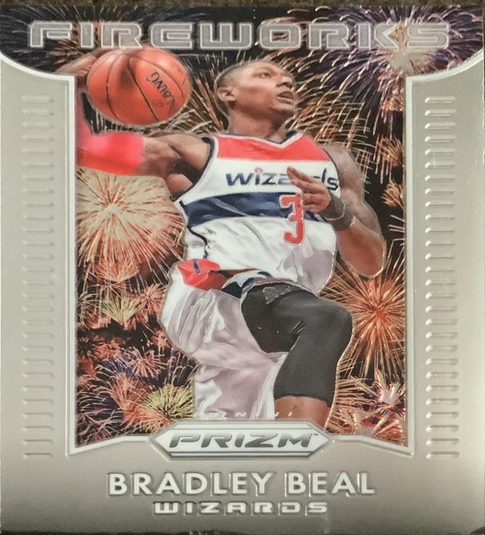 Bradley Beal #26 Basketball Cards 2015 Panini Prizm Fireworks