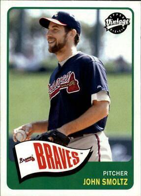 John Smoltz #29 Baseball Cards 2003 Upper Deck Vintage
