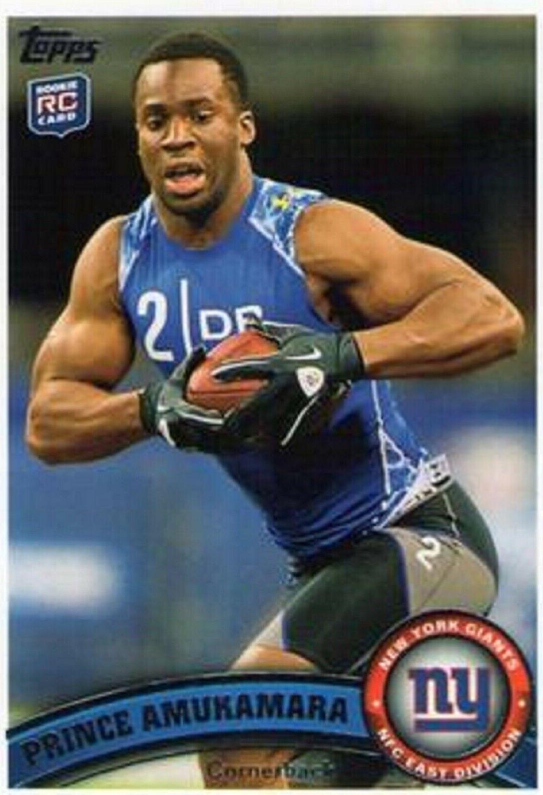 Prince Amukamara #58 Football Cards 2011 Topps