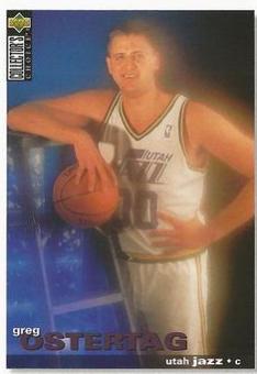 Greg Ostertag #280 Basketball Cards 1995 Collector's Choice